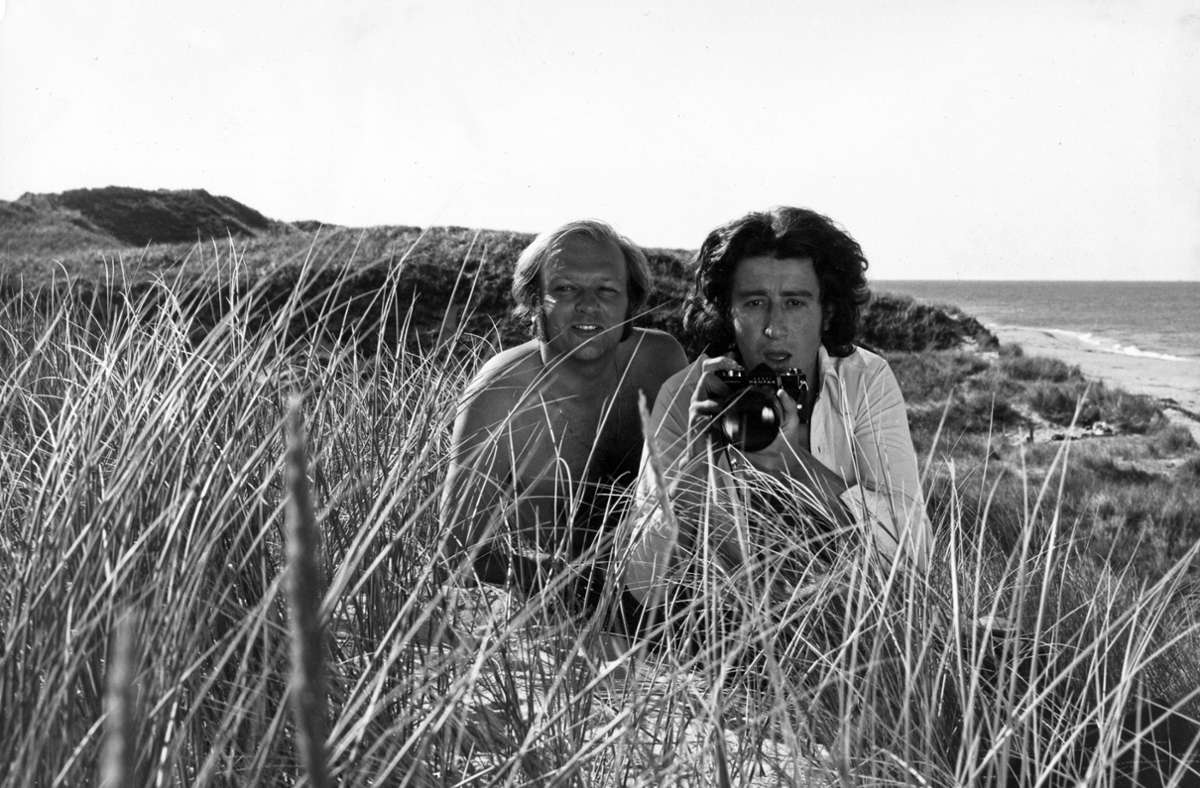 „Tatort: Strandgut“ (1972): Dieter Kirchlechner, Rolf Dieter Zacher (rechts)