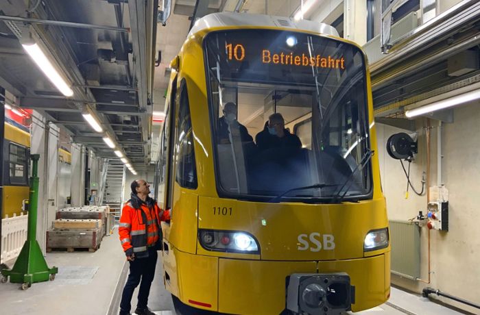 Stuttgarter Zahnradbahn: Nachtschicht für die neue Zacke