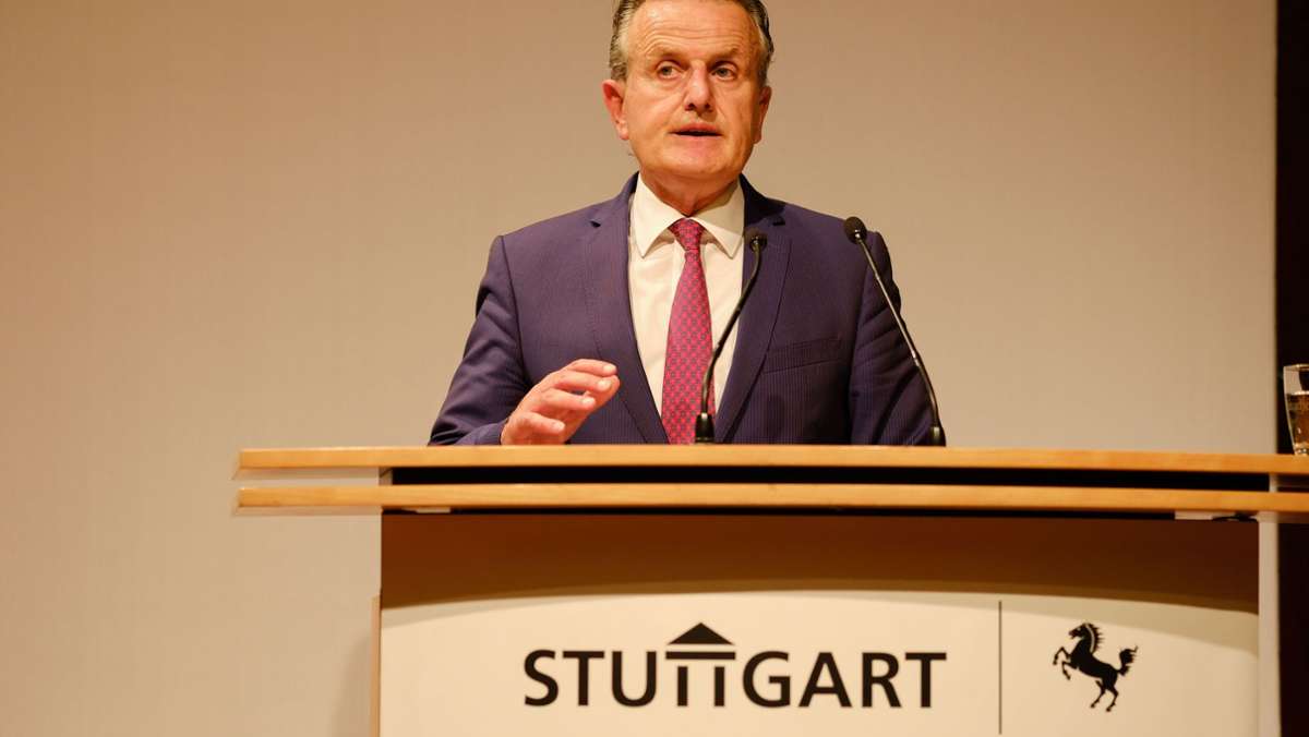 Stuttgarter Doppelhaushalt: Nopper verteidigt seinen Etatentwurf
