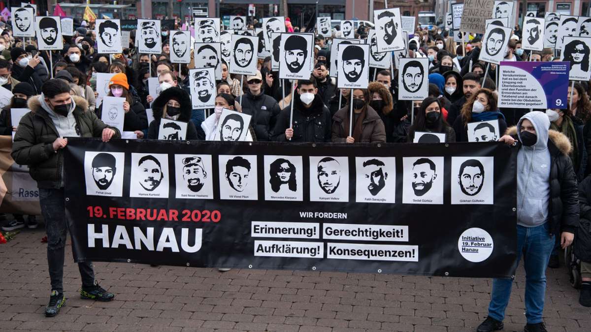 Vierter Jahrestag des Terrors: Hanau gedenkt der Opfer des rassistischen Anschlags von 2020
