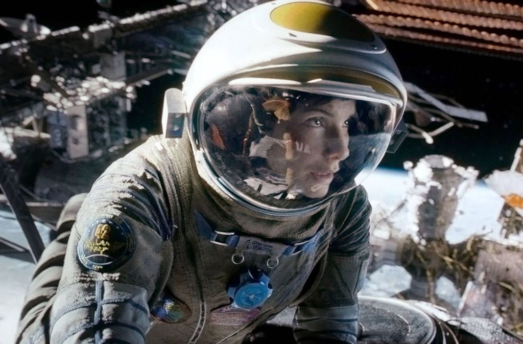 Sandra Bullock in „Gravity“