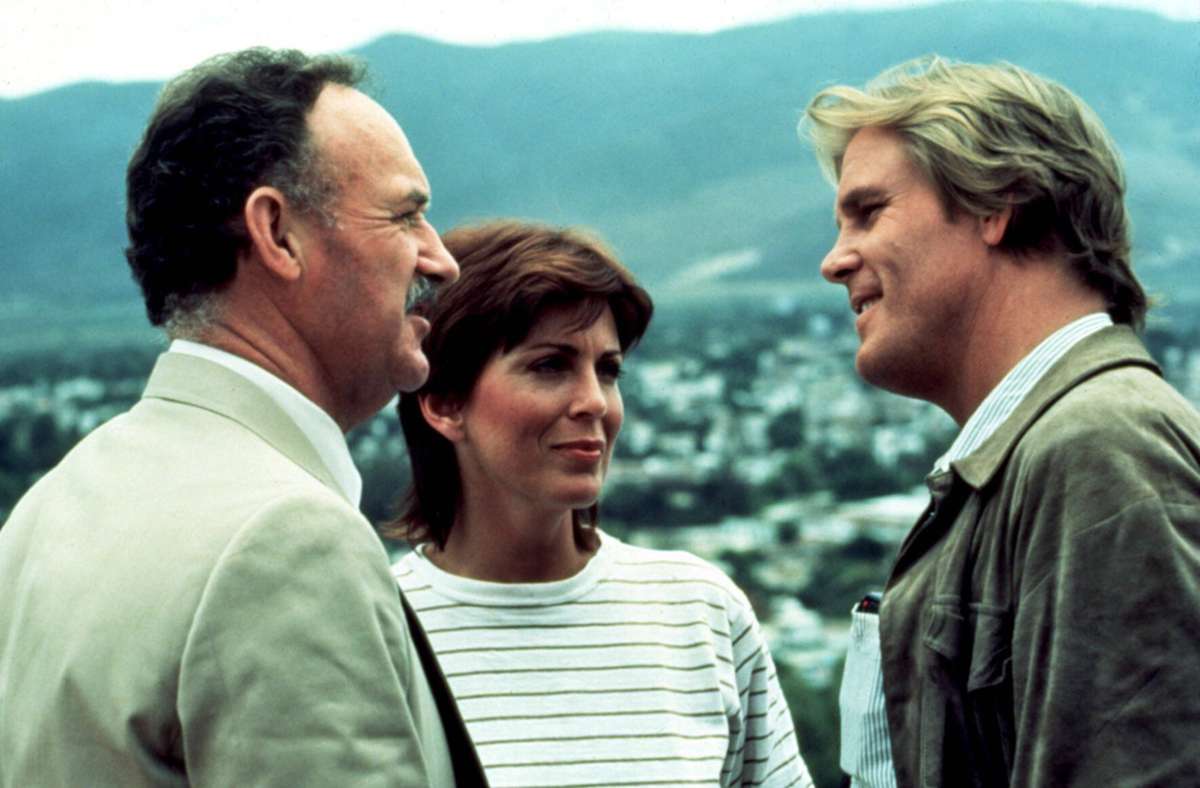 „Under Fire“ (1983): Gene Hackman, Joanna Cassidy, Nick Nolte (von links)