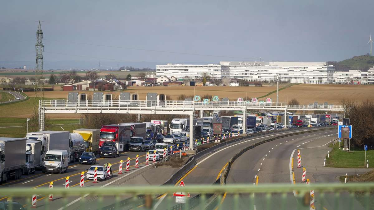 A81 Sperrung Heute