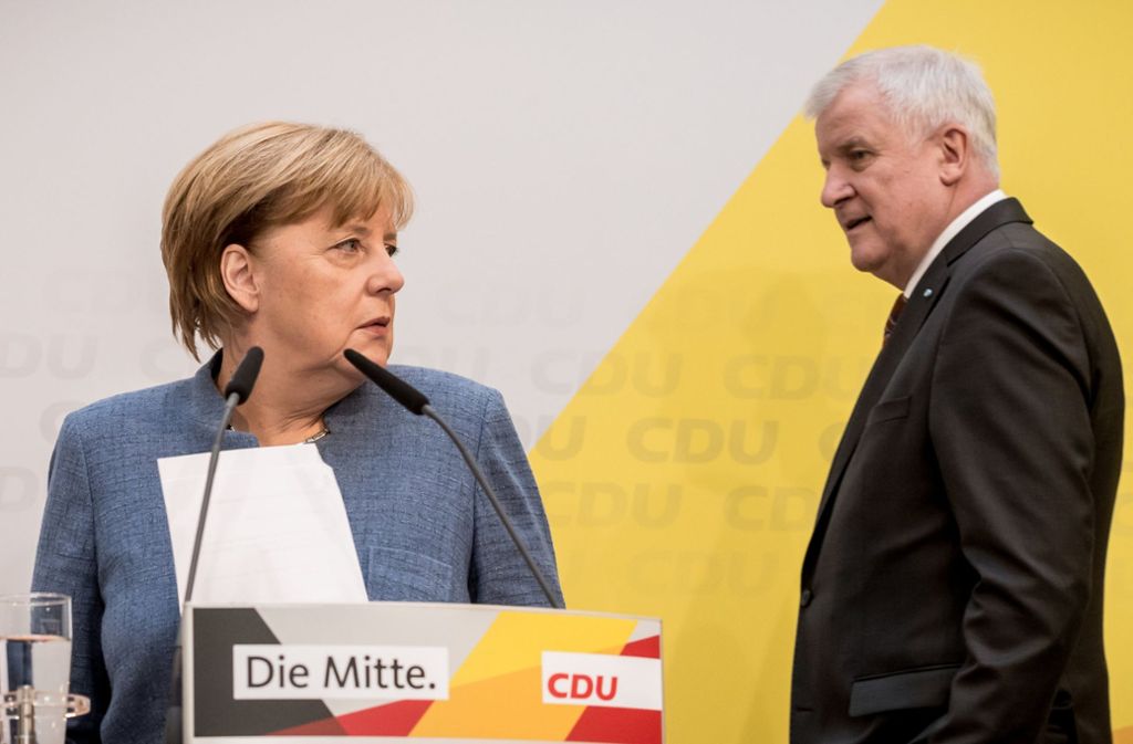 Die Zukunft von Bundeskanzlerin Angela Merkel und Innenminister Horst Seehofer ist ungewiss.