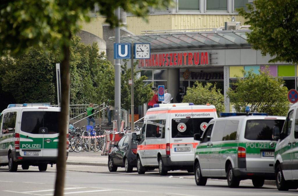 Die Schießerei fand in und vor dem Olympia-Einkaufszentrum in München statt.