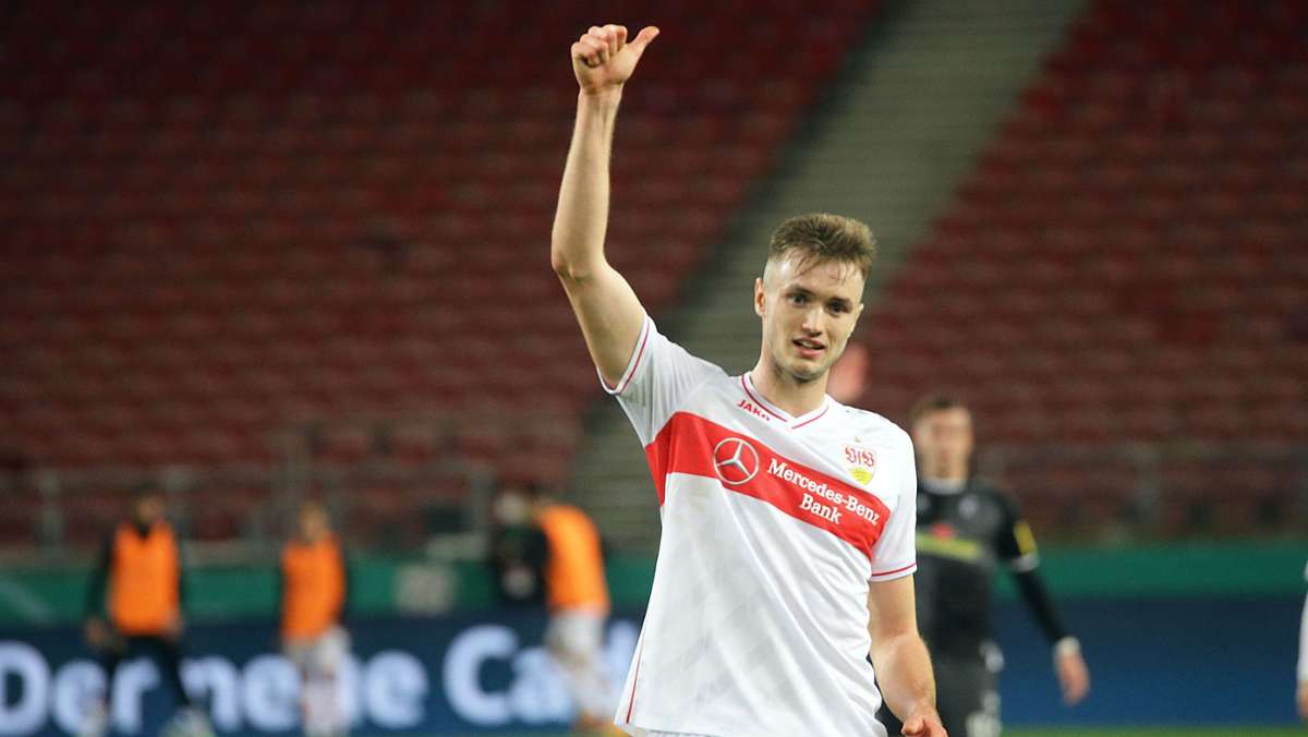 Sasa Kalajdzic vom VfB Stuttgart: „Das macht schon richtig Bock“