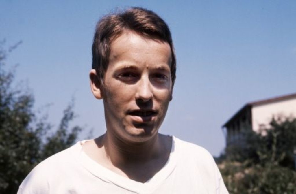 Ein bekanntes Gesicht: Günter Eisele (hier auf einem Bild von 1970) spielte fünf Jahre für den VfB Stuttgart. Heute ist der Freund von "7-4-1"-Präsident Achim Maxwitat ein prominentes Mitglied des Fanclubs.