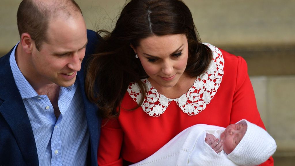 Prinz William und Herzogin Kate: So heißt der kleine britische Prinz
