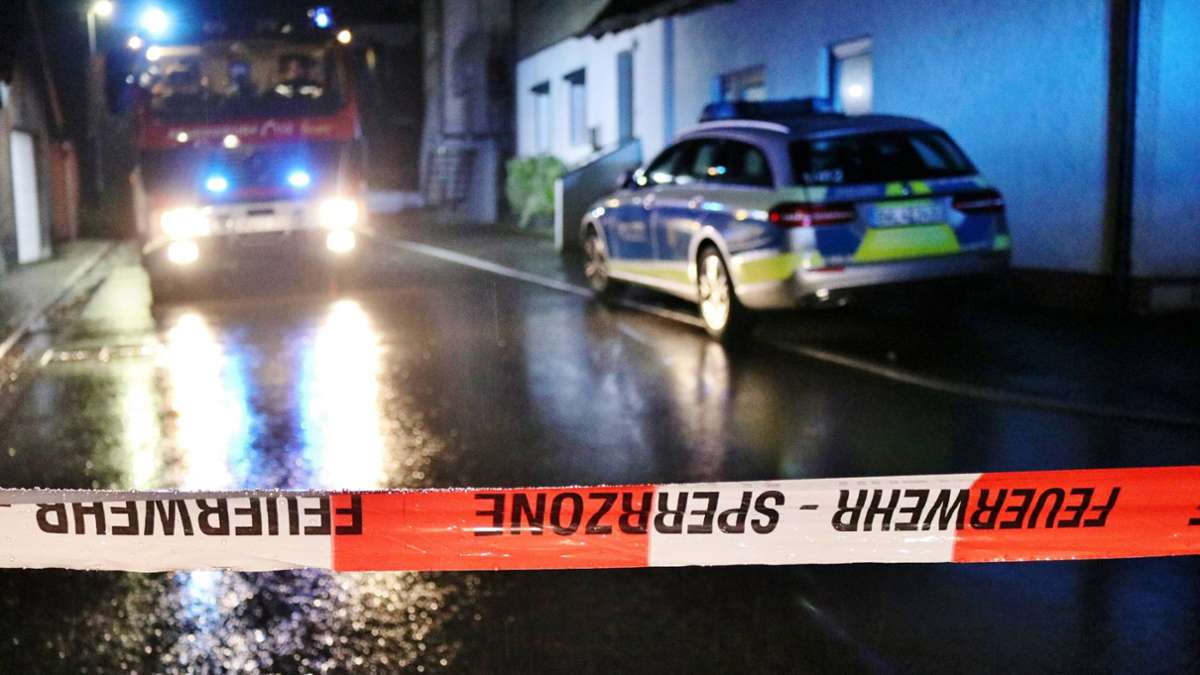 Plüderhausen: Gasleck – Polizei evakuiert Gebäude