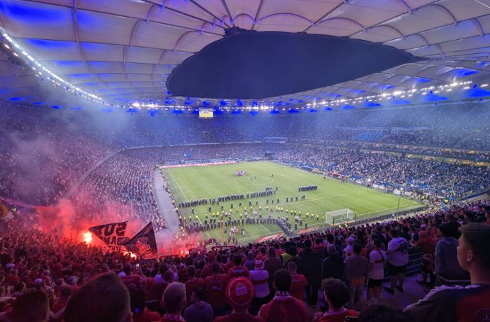 Einmal Hamburg und zurück – wie  die VfB-Fans das Rückspiel erlebten