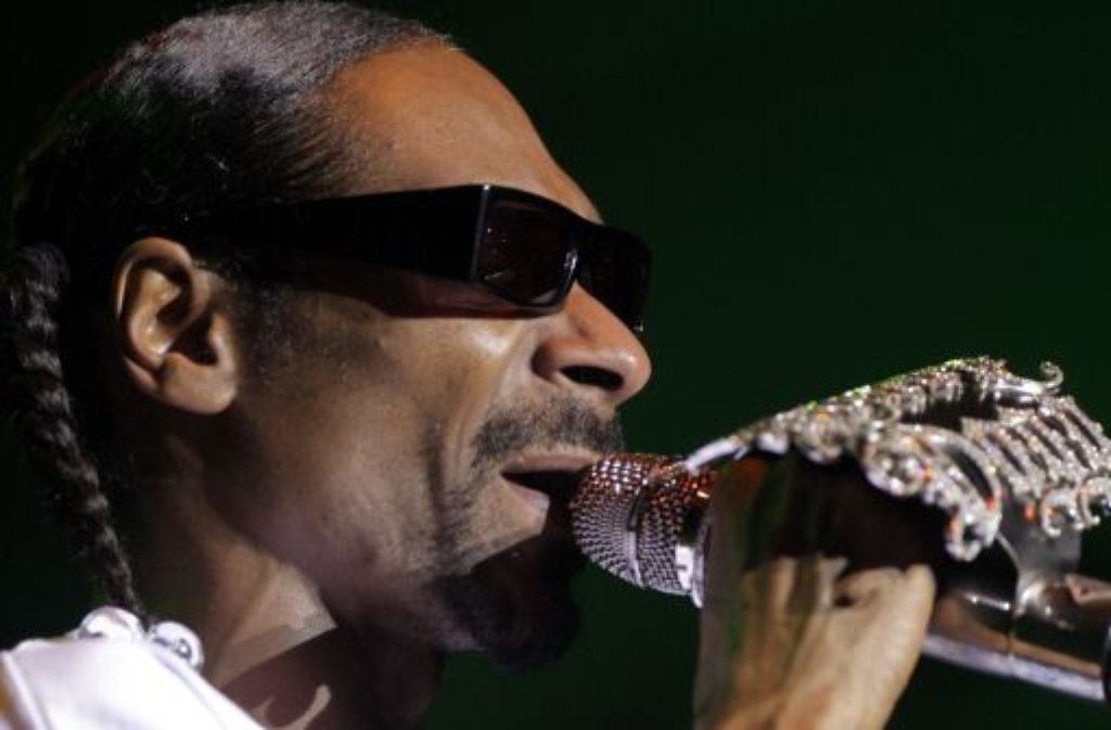 US-Rapper Snoop Dogg präsentierte die MTV Europe Music Awards in München im Jahr 2007.