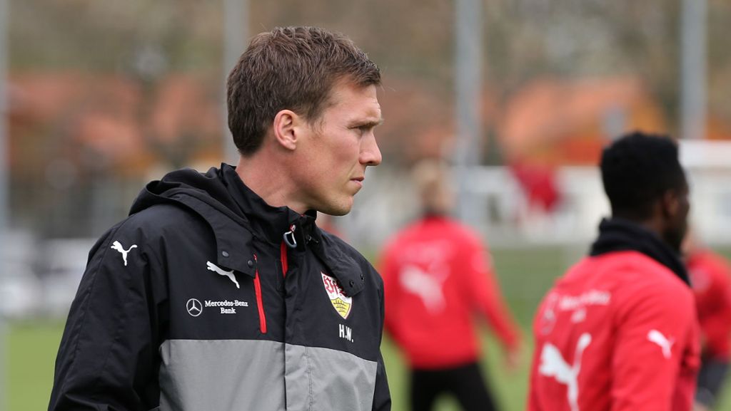 VfB Stuttgart gegen Aue: Wolf hat großen Respekt vor Aue und Tedesco