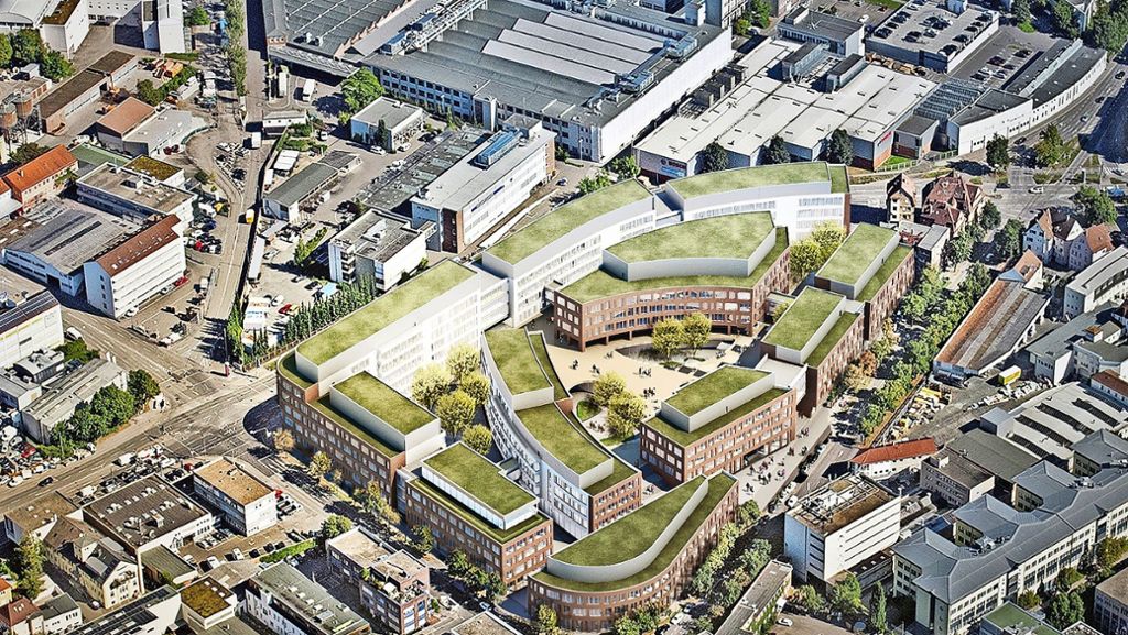 Großprojekt in Stuttgart-Feuerbach: Bosch baut Bürogebäude für 2500 Mitarbeiter