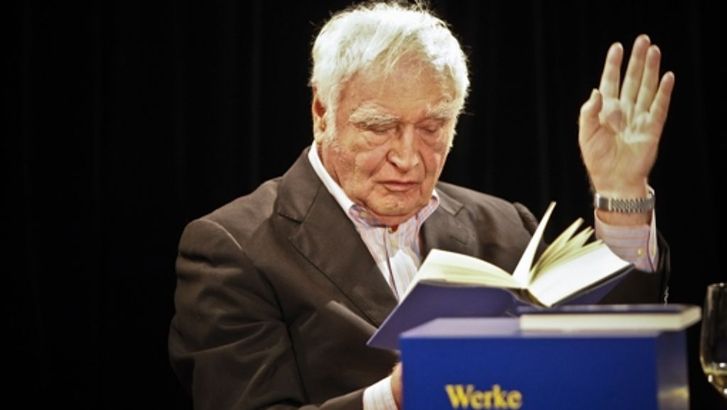 Stuttgarter Literaturhaus: Martin Walser liest nach Wunsch