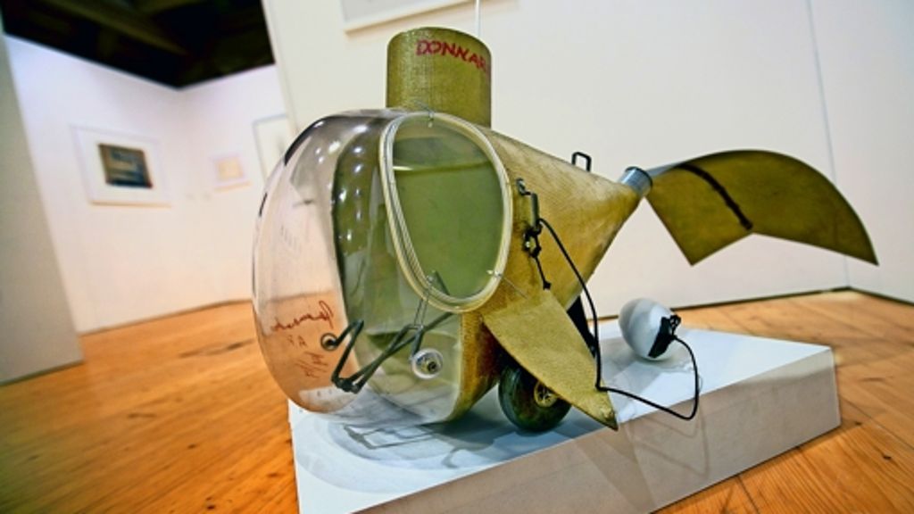Ausstellung auf Schloss Filseck: Tret-U-Boot-Helikopter oder „Wie Künstler Technik sehen“