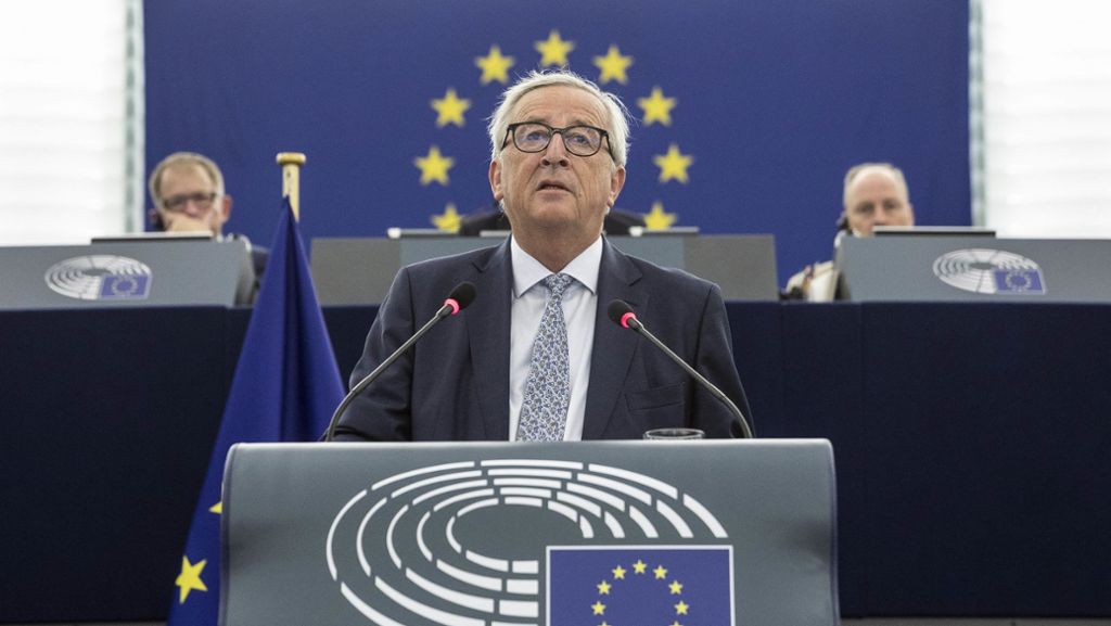 Junckers letzter großer Auftritt: EU soll Platz auf Weltbühne einnehmen