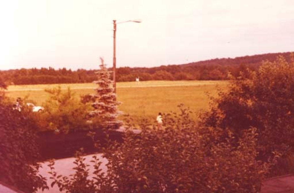 Das Lindental in Stuttgart-Weilimdorf im Jahr 1977.