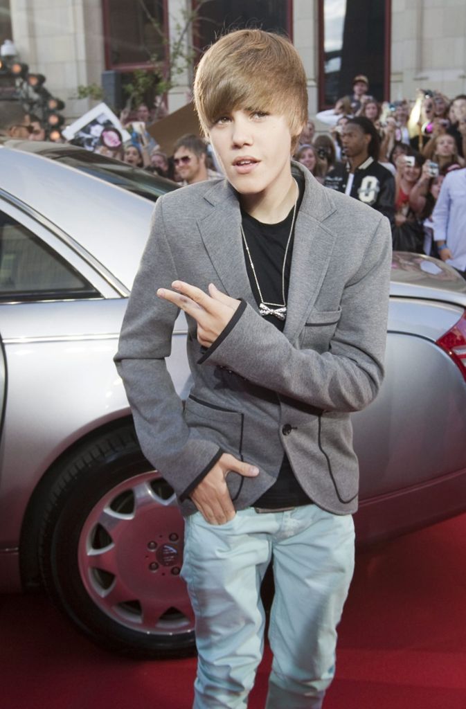 Mit 16 Jahren war Bieber schon längst der Schwarm unzähliger pubertierender Mädchen.