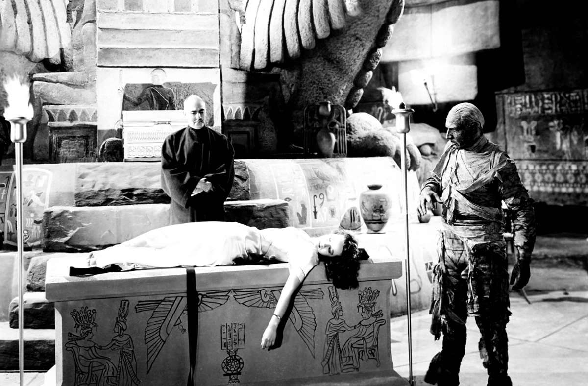 Womit auch „The Mummy’s Hand“ stellenweise punktet: mit Hollywoods romantisch verspielter Verkitschung ägyptischen Dekors.