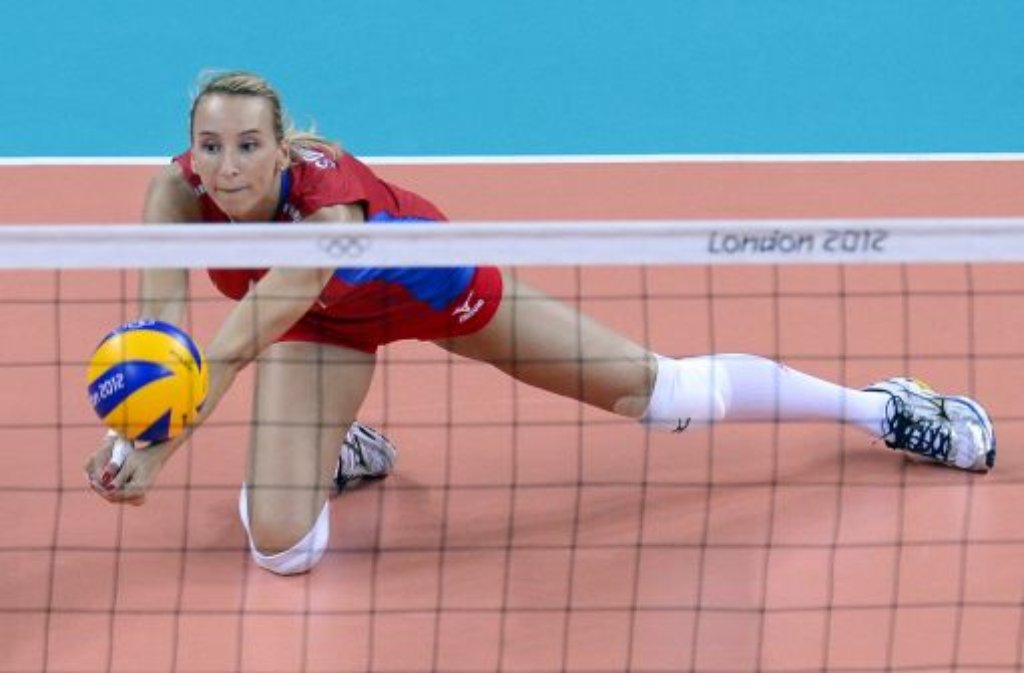 Volleyballerin Liubov Shashkova (Russland)