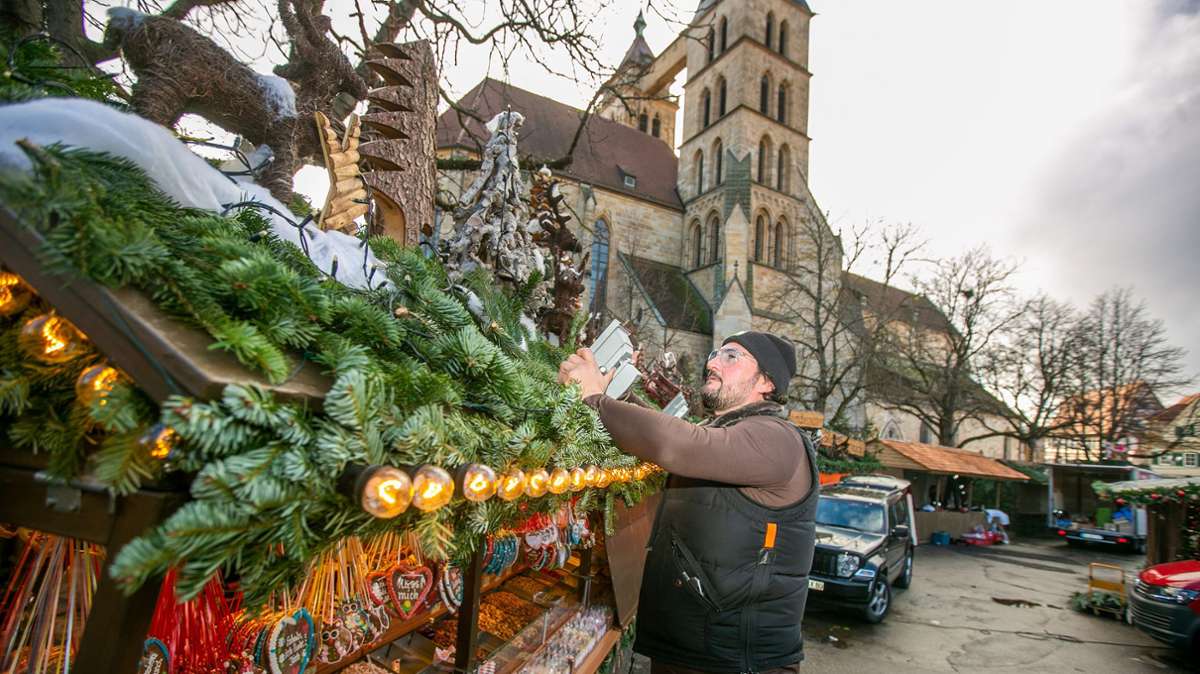 Los geht es auf dem Esslinger Mittelalter- und Weihnachtsmarkt am Donnerstag, 23. November.