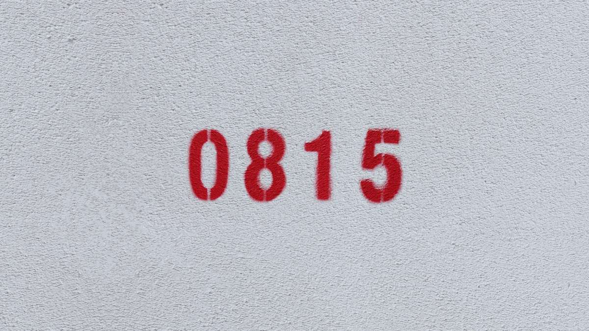 Die Bedeutung der Redewendung „08/15“