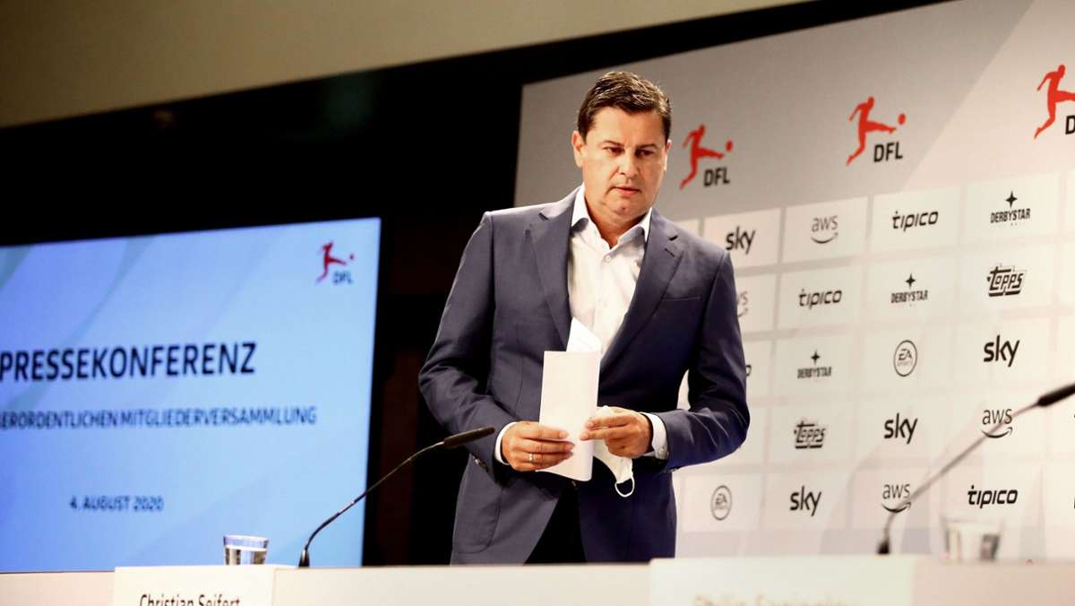  Christian Seifert kündigt seinen Rücktritt für den Sommer 2022 an, der deutsche Profifußball steht vor einer Zäsur: Wer folgt auf den langjährigen Geschäftsführer der DFL? 