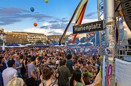 Das Marienplatzfest war letztes Jahr gut besucht. Foto: Lichtgut/Julian Rettig