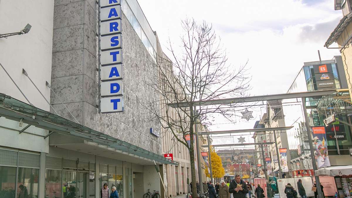 Einkaufen in Esslingen: Karstadt macht zu