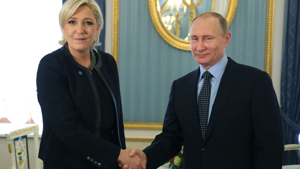 Wahlkampf in Frankreich: Le Pen trifft Putin