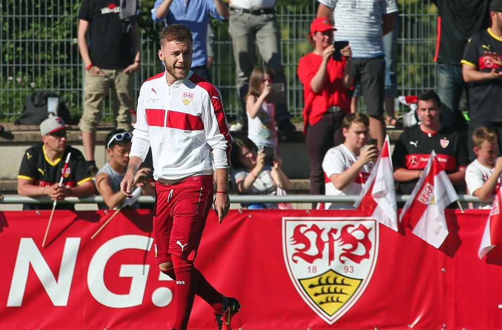 Impressionen vom Trainingsstart des VfB Stuttgart.
