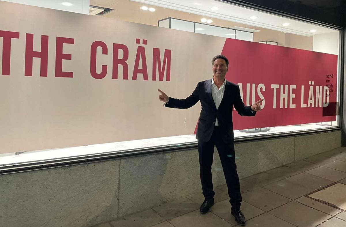 Auch Beauty-Doc Christian Fitz präsentiert eine „The-Länd“-Kampagne mit seiner „Cräm“.