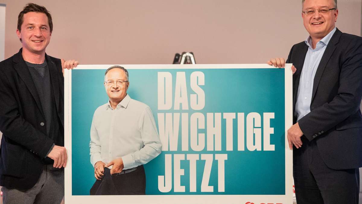  Der Spitzenkandidat der baden-württembergischen SPD, Andreas Stoch, stellt seine Kampagne „Das Wichtige jetzt“ vor. Dabei spekulieren die Genossen auf eine Neuauflage des Bündnisses mit den Grünen. Doch da gibt es eine große Unbekannte. 