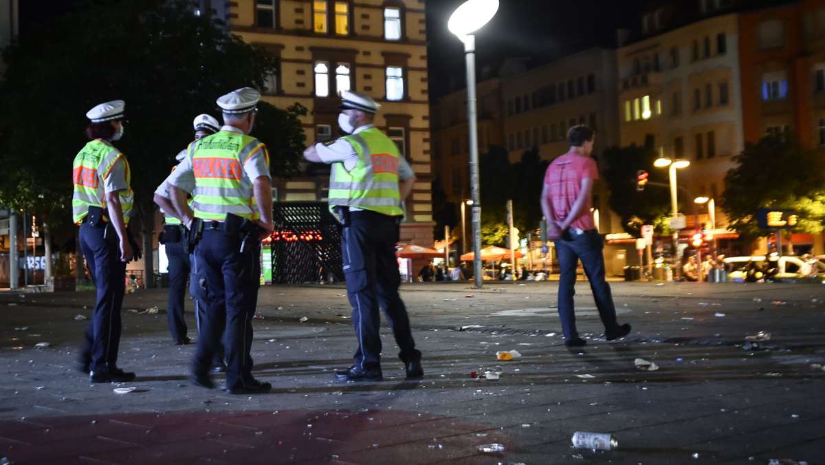 Feuersee und Marienplatz in Stuttgart: Polizei zieht ein erstes Fazit des Aufenthaltsverbots
