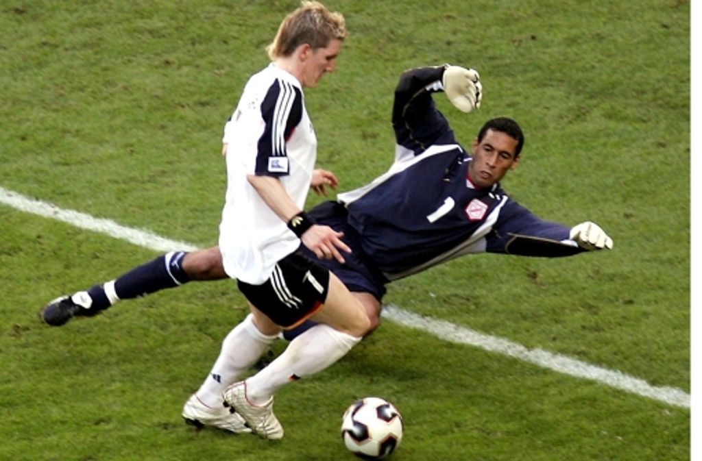 Fortan war Schweinsteiger fester Bestandteil der Nationalmannschaft (Bild: Confed Cup 2005).