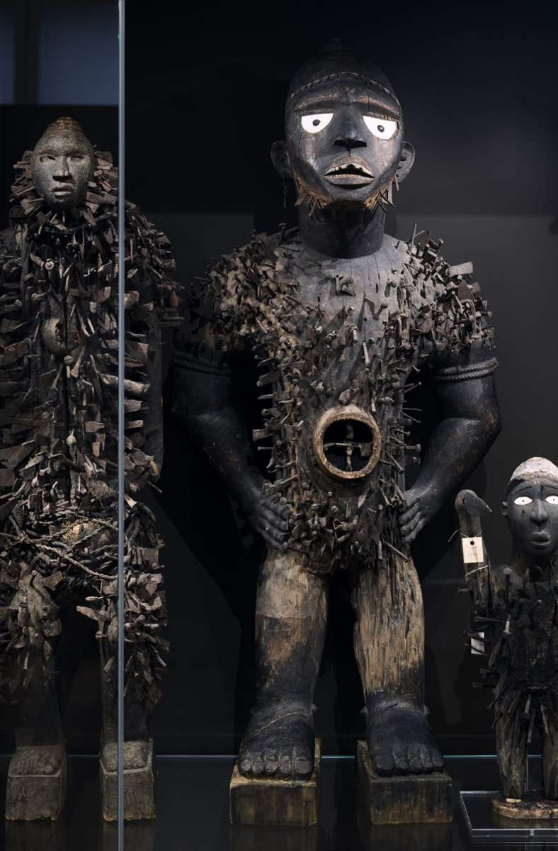Magaaka-Kraftfigur (Kongo, Yombe, 19. Jh.)