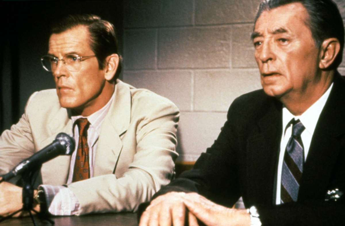 „Kap der Angst“ (1991): Nick Nolte (links) und Robert Mitchum