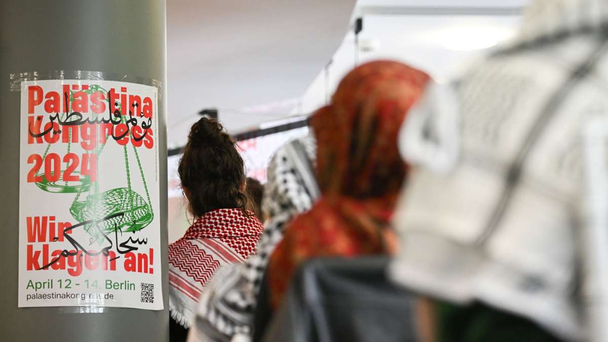 Berlin: Polizei löst „Palästina-Kongress“ auf