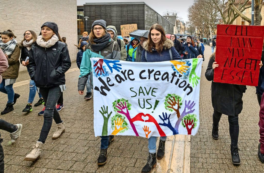 Am Freitag gehen Schüler wieder für mehr Klimaschutz auf die Straße.