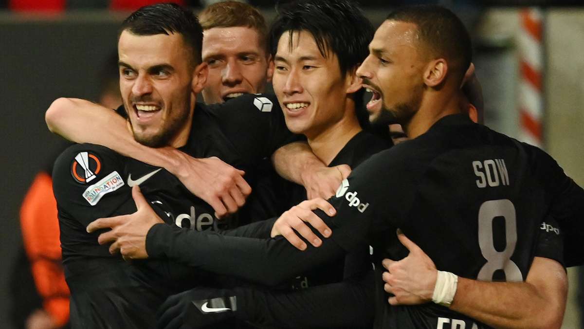 Europa League: Eintracht Frankfurt stürmt mit Sieg an die Gruppenspitze