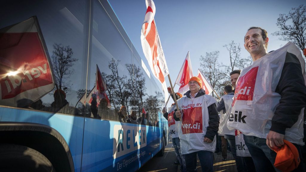 Streik der Busfahrer im Rems-Murr-Kreis und Tübingen: Ein guter Monatslohn erfordert viele Überstunden