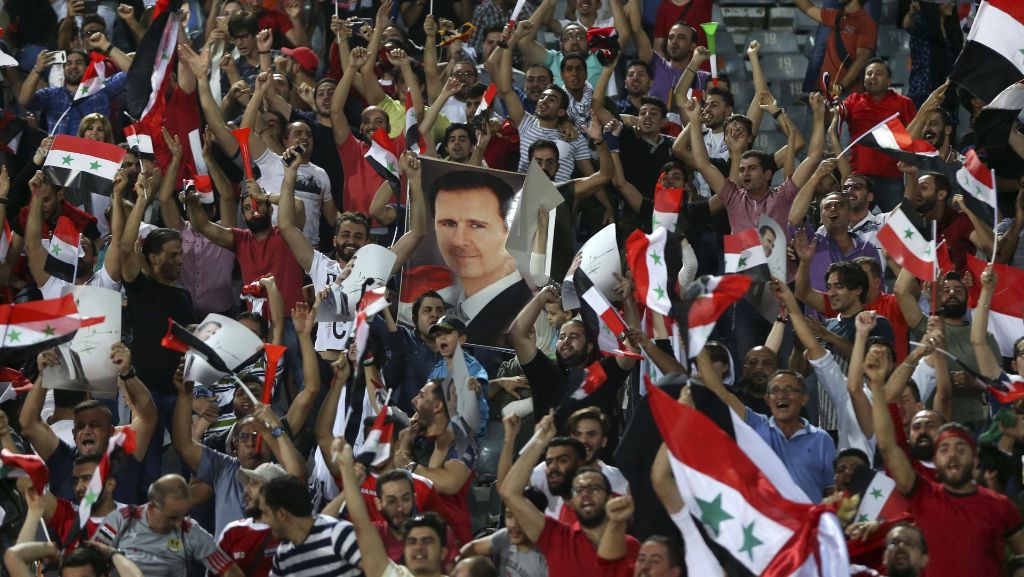 Sportereignis für das Bürgerkriegsland: Syriens Regime nutzt Fußballerfolg für Propaganda