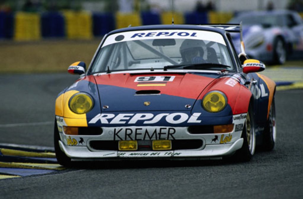 1995: Porsche 911 GT2 Rennversion in Le Mans