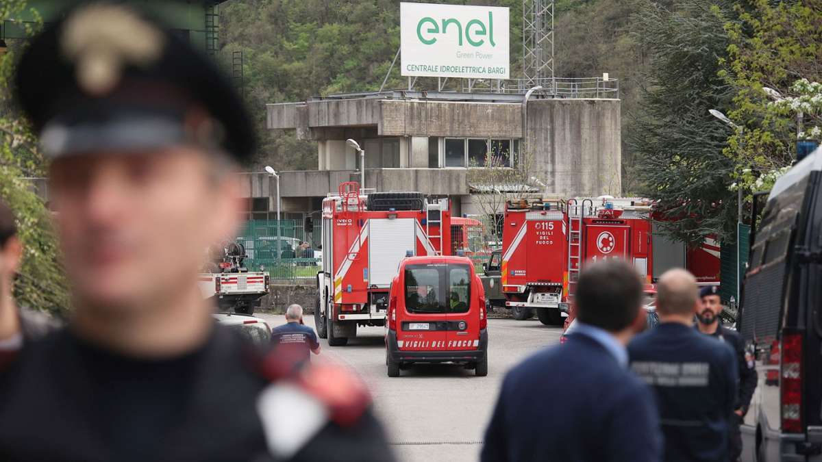 Unfälle: Vermutlich sieben Tote bei Explosion an Stausee in Italien