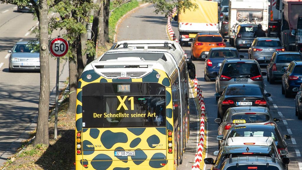 Expressbus  X1 in Stuttgart: Das müssen Sie zur neuen Schnellbuslinie wissen