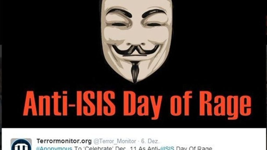 Anonymous gegen IS: Hacker verhöhnen Terrormiliz mit Trolling Day