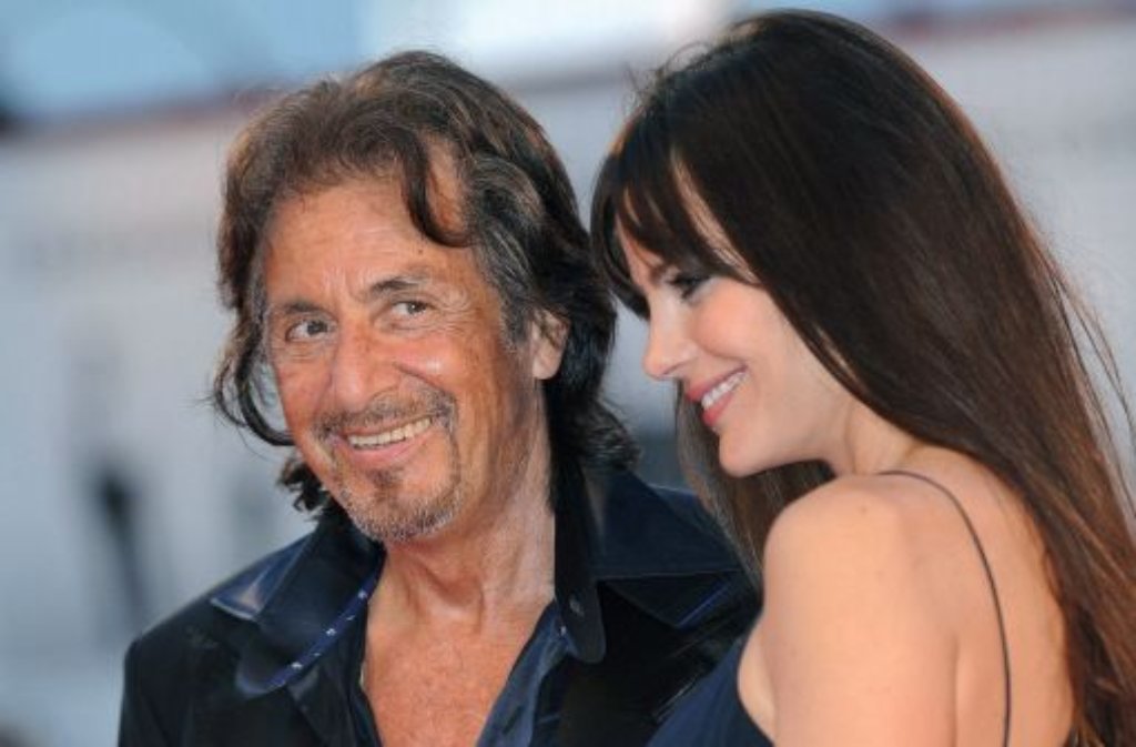 Für sein Lebenswerk geehrt: Al Pacino und seine Freundin Lucila Sola.