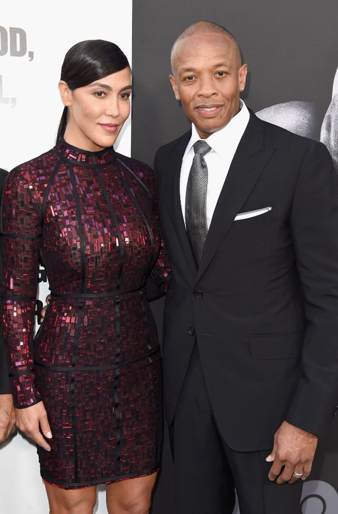 Dr. Dre und seine Frau Nicole Young