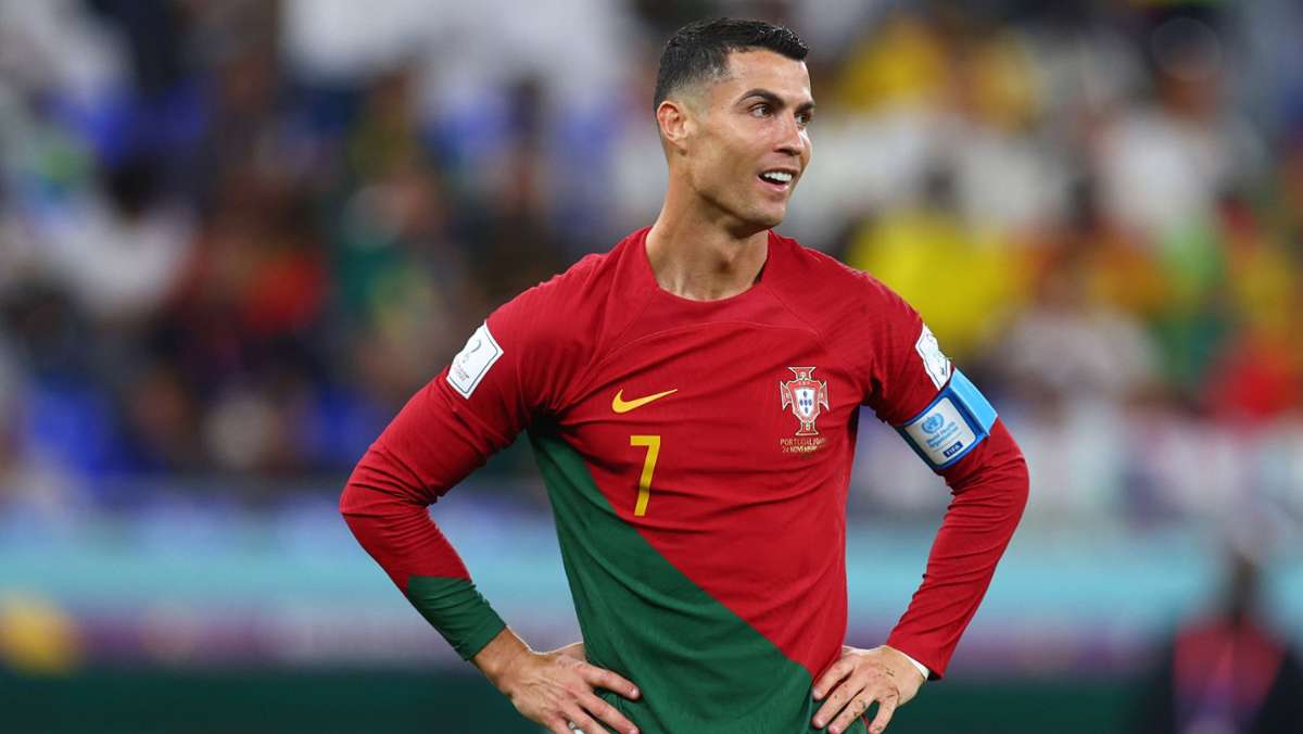 Kuriose Szene bei der WM 2022 in Katar: Was hat Ronaldo während des Spiels gegen Ghana gegessen?