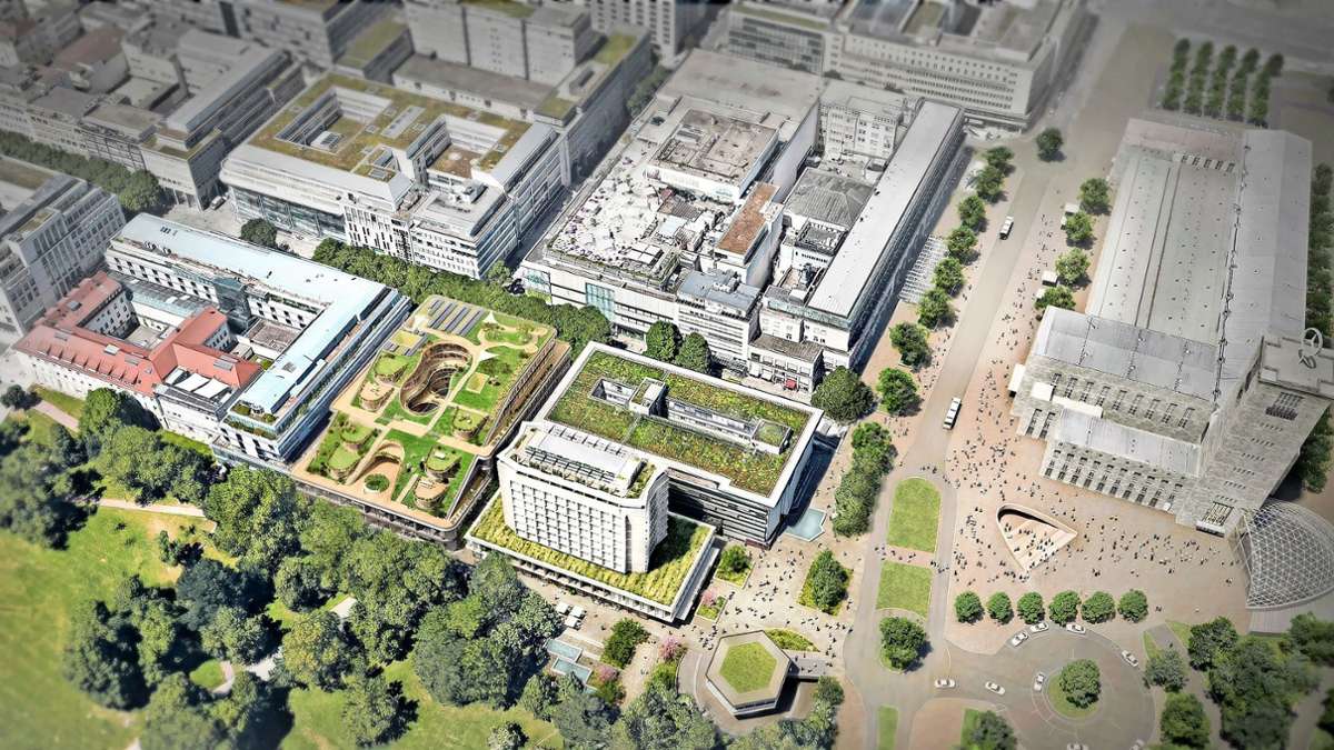 Schlossgartenquartier in Stuttgart: Termin für erste Bauphase an der unteren Königstraße steht fest